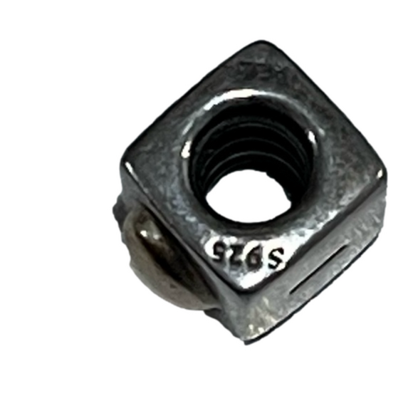 Pandora Silver I Love You Charm with 14k Gold Heart - Picture 4 of 4